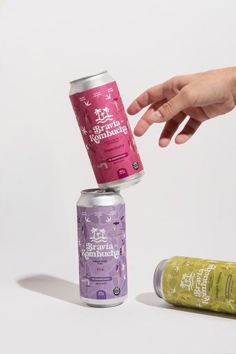 [12_BRA_MIX_473] Bravía Kombucha x 12 unidades 473ml – Mix Sabores